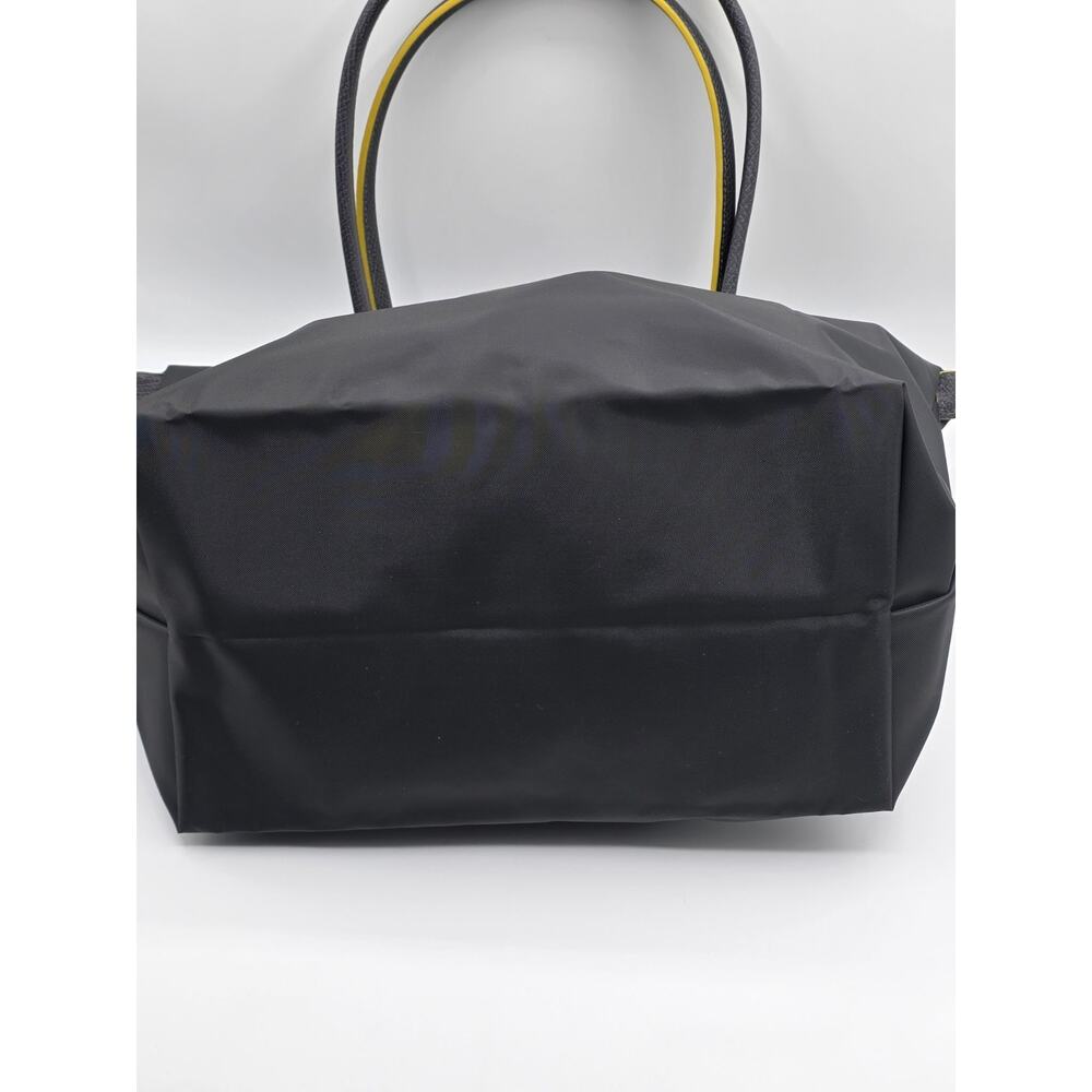 LONGCHAMP LE PLIAGE CLUB 70TH ANNIVERSARY LARGE TOTE – DARK GRAY / YELLOW – NWOT - Picture 7 of 16